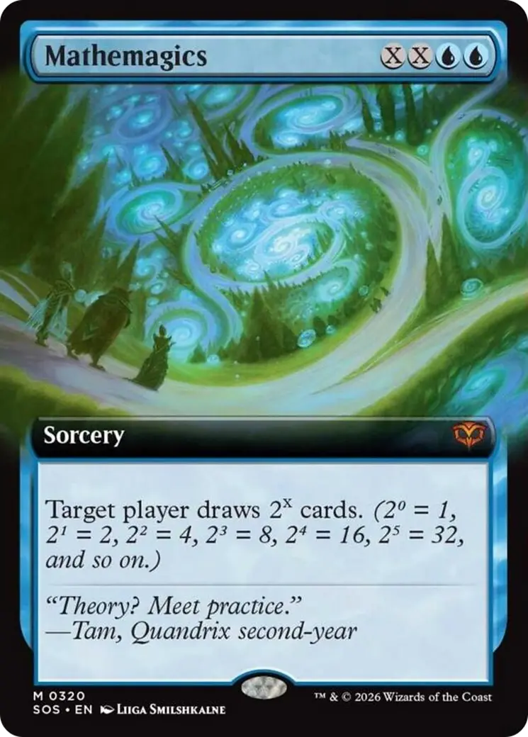 Mathemagics (Extended Art) [Secrets Of Strixhaven] 1