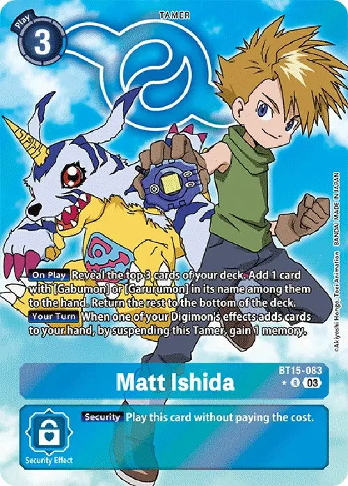 Matt Ishida [Bt15-083] (Alternate Art) [Exceed Apocalypse] 1