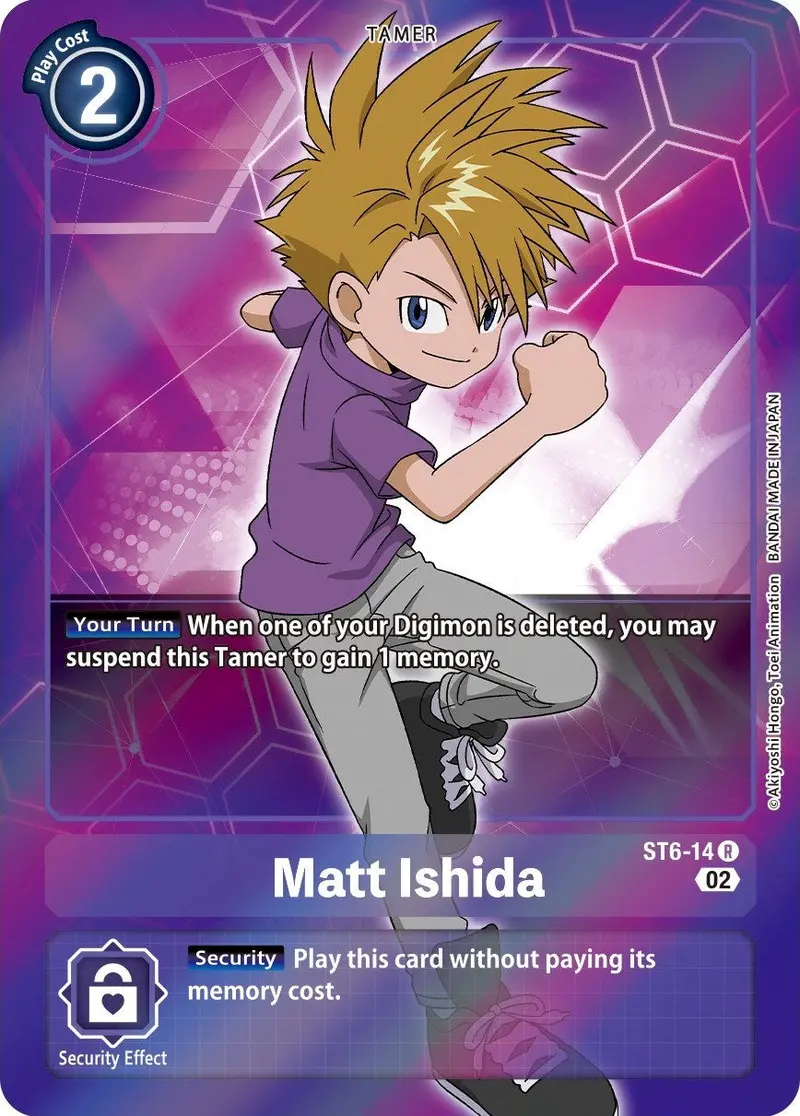 Matt Ishida [St6-14] (Alternate Art) [Starter Deck: Ragnaloardmon] 1
