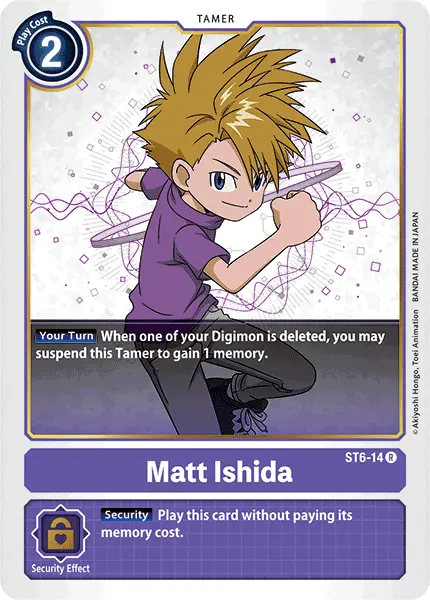 Matt Ishida [St6-14] [Starter Deck: Venomous Violet] 1
