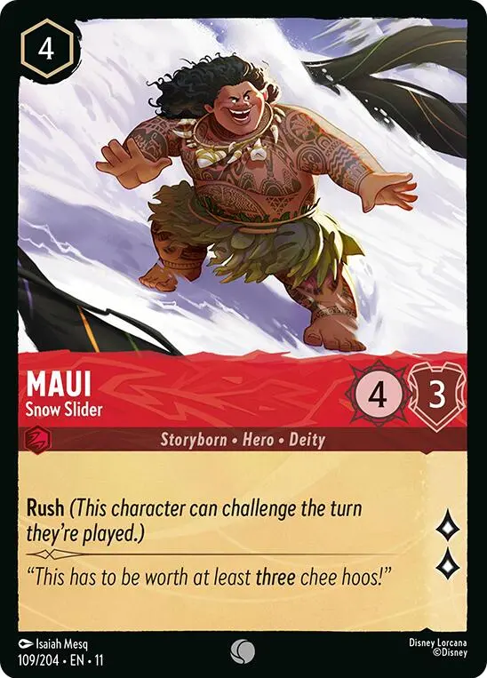 Maui - Snow Slider (109/204) [Winterspell] 1