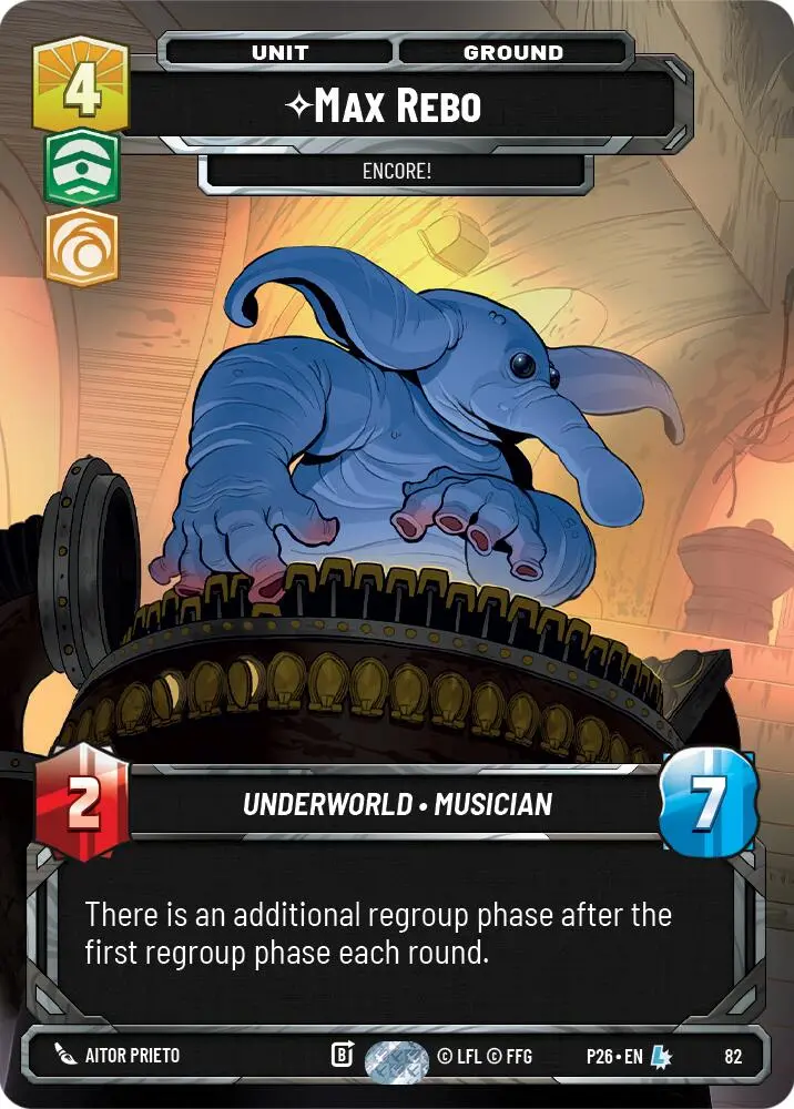 Max Rebo - Encore! (82) (82) [Sector And Regional Promos: Season 1] 1