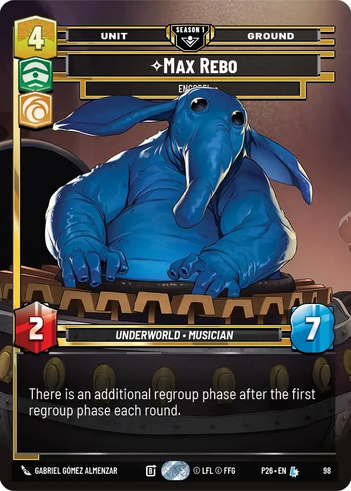 Max Rebo - Encore! (98) (98) [Sector And Regional Promos: Season 1] 1
