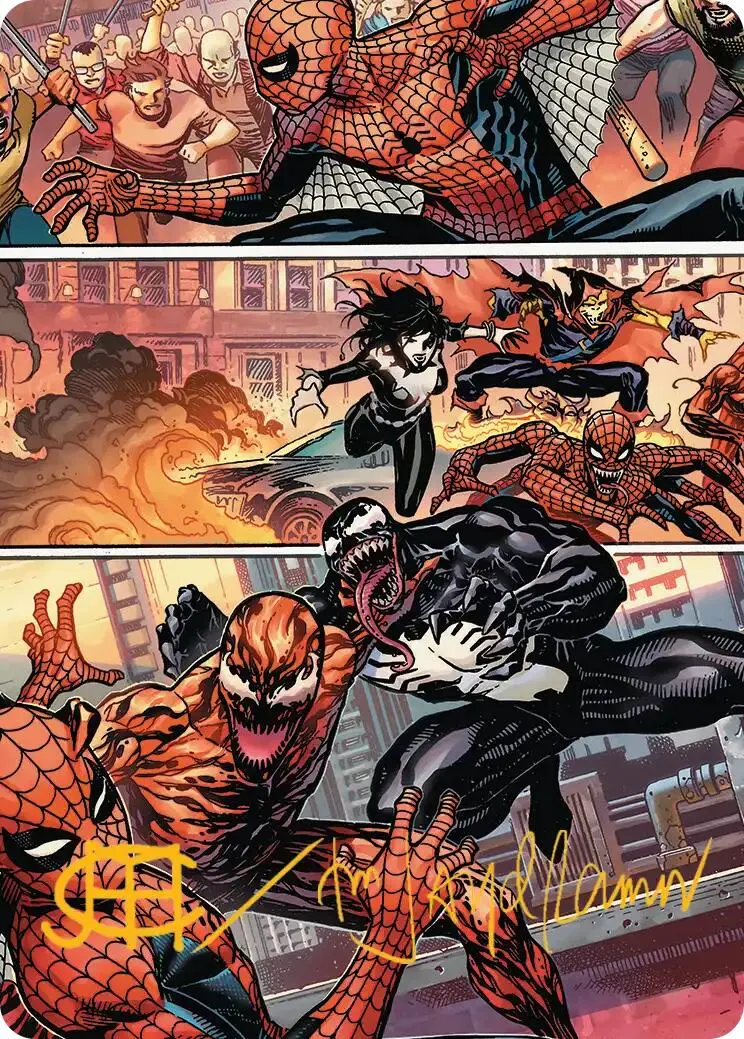 Maximum Carnage Art Card (Gold-Stamped Signature) [Marvel's Spider-Man Art Series] 1