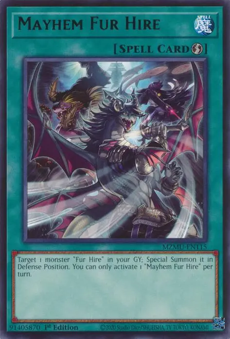 Mayhem Fur Hire [Mzmu-En115] Rare 1