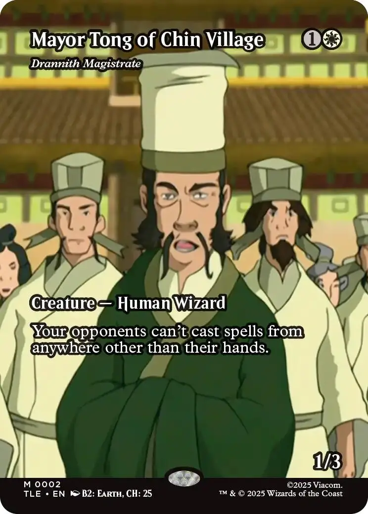 Mayor Tong Of Chin Village - Drannith Magistrate (Borderless) [Avatar: The Last Airbender: Eternal-Legal] 1