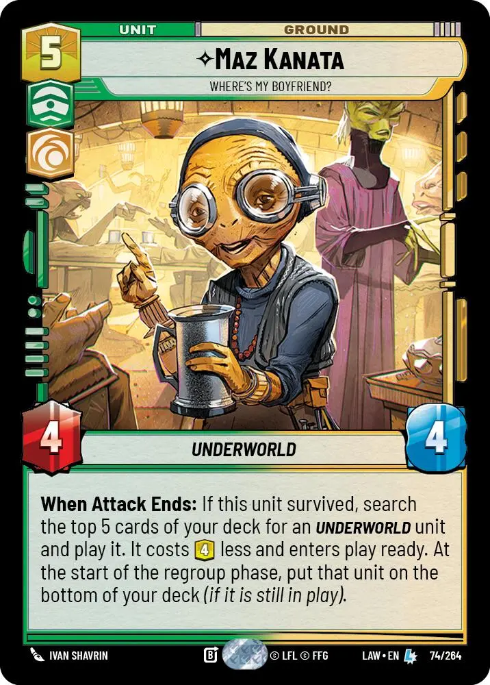 Maz Kanata - Where's My Boyfriend? (74/264) (74/264) [A Lawless Time] 1