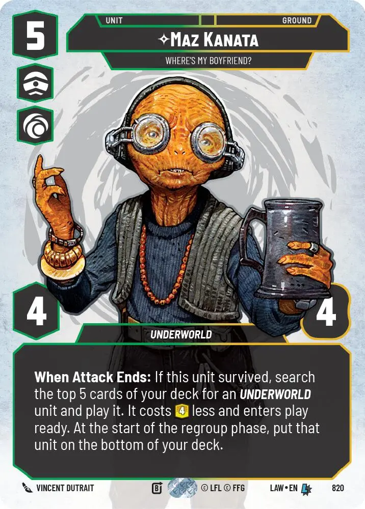 Maz Kanata - Where's My Boyfriend? (Prestige) (820) (820) [A Lawless Time] 1