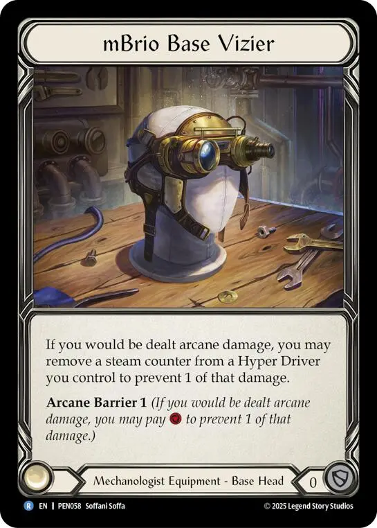 Mbrio Base Vizier [Pen058] (Compendium Of Rathe) 1