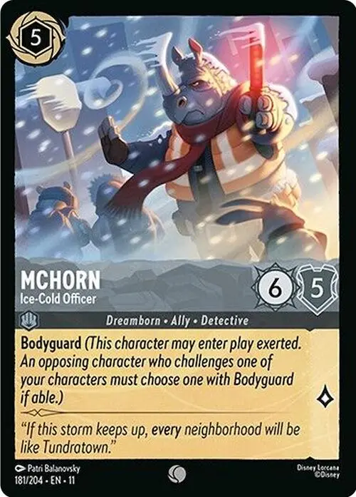 Mchorn - Ice-Cold Officer (181/204) [Winterspell] 1