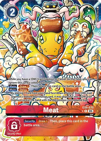 Meat [Ex9-070] (Alternate Art) [Versus Monsters] 1