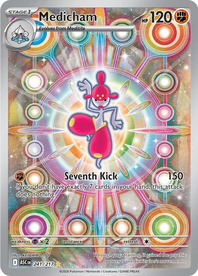 Medicham (241/217) [Mega Evolution: Ascended Heroes] 1