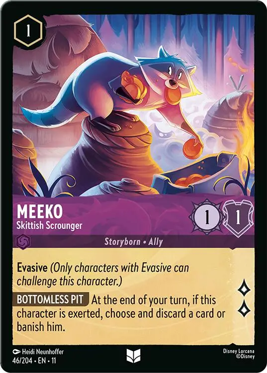 Meeko - Skittish Scrounger (46/204) [Winterspell] 1