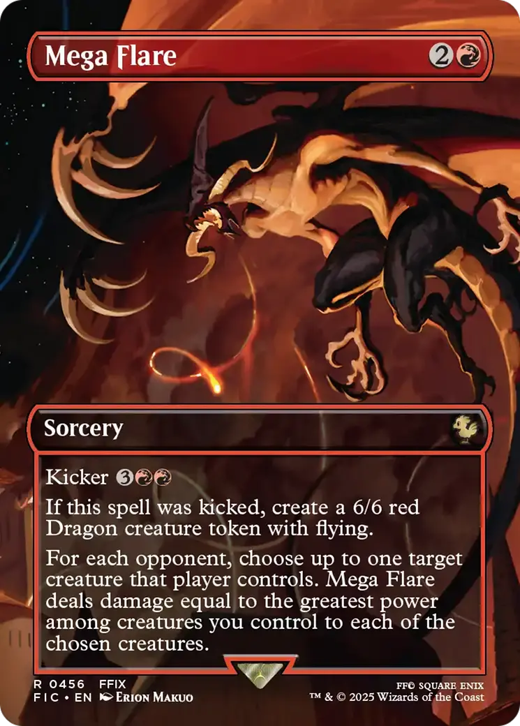 Mega Flare (Borderless) [Final Fantasy Commander] 1