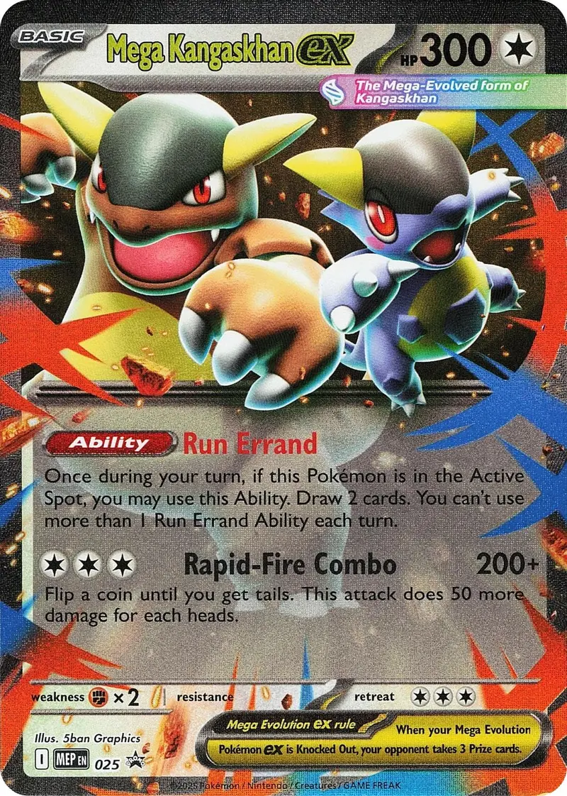 Mega Kangaskhan Ex (025) [Mega Evolution Promo] 1