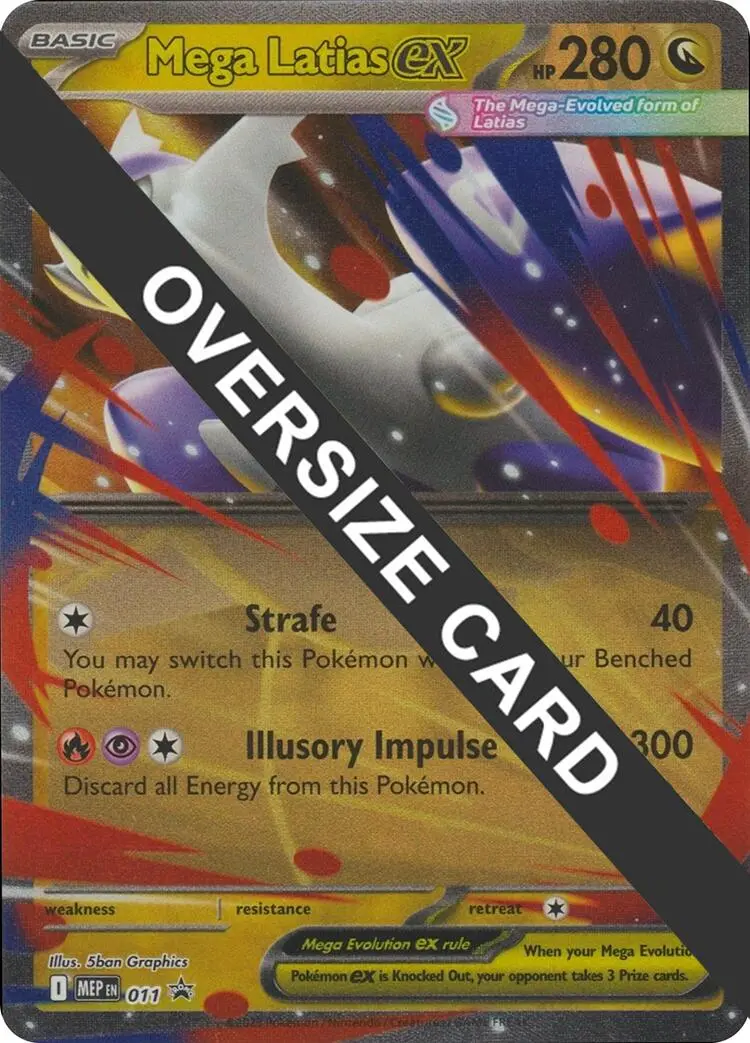 Mega Latias Ex (011) (Jumbo Card) [Mega Evolution Promo] 1