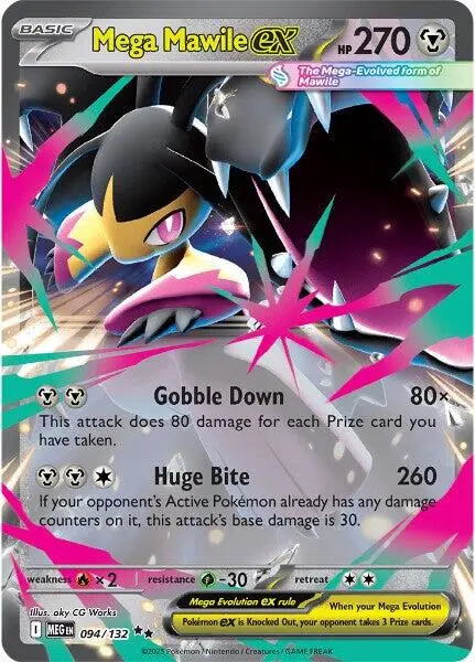 Mega Mawile Ex (094/132) [Mega Evolutions: Base Set] 1