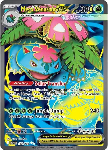 Mega Venusaur Ex (155/132) [Mega Evolution: Base Set] 1