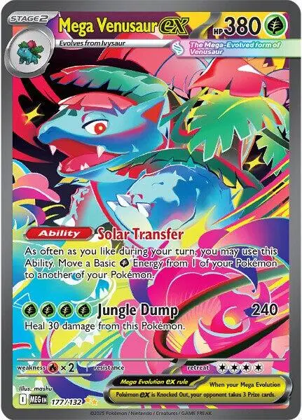 Mega Venusaur Ex (177/132) [Mega Evolution: Base Set] 1
