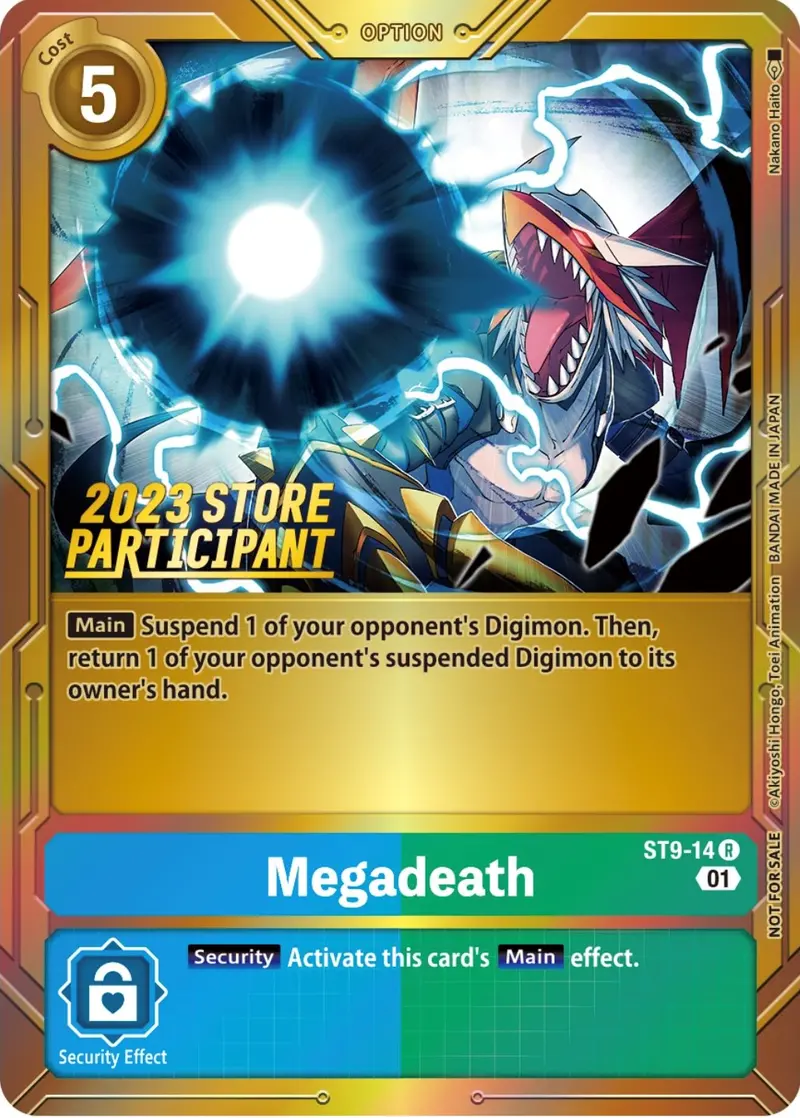Megadeath [St9-14] (2023 Store Participant) [Starter Deck: Ultimate Ancient Dragon Promos] 1