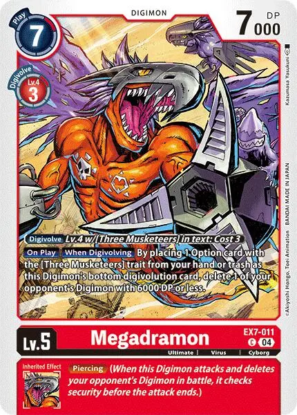 Megadramon [Ex7-011] [Digimon Liberator] 1