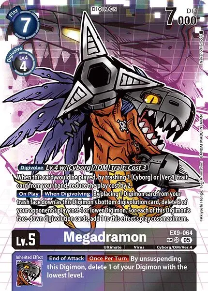 Megadramon [Ex9-064] (Sp) [Versus Monsters] 1