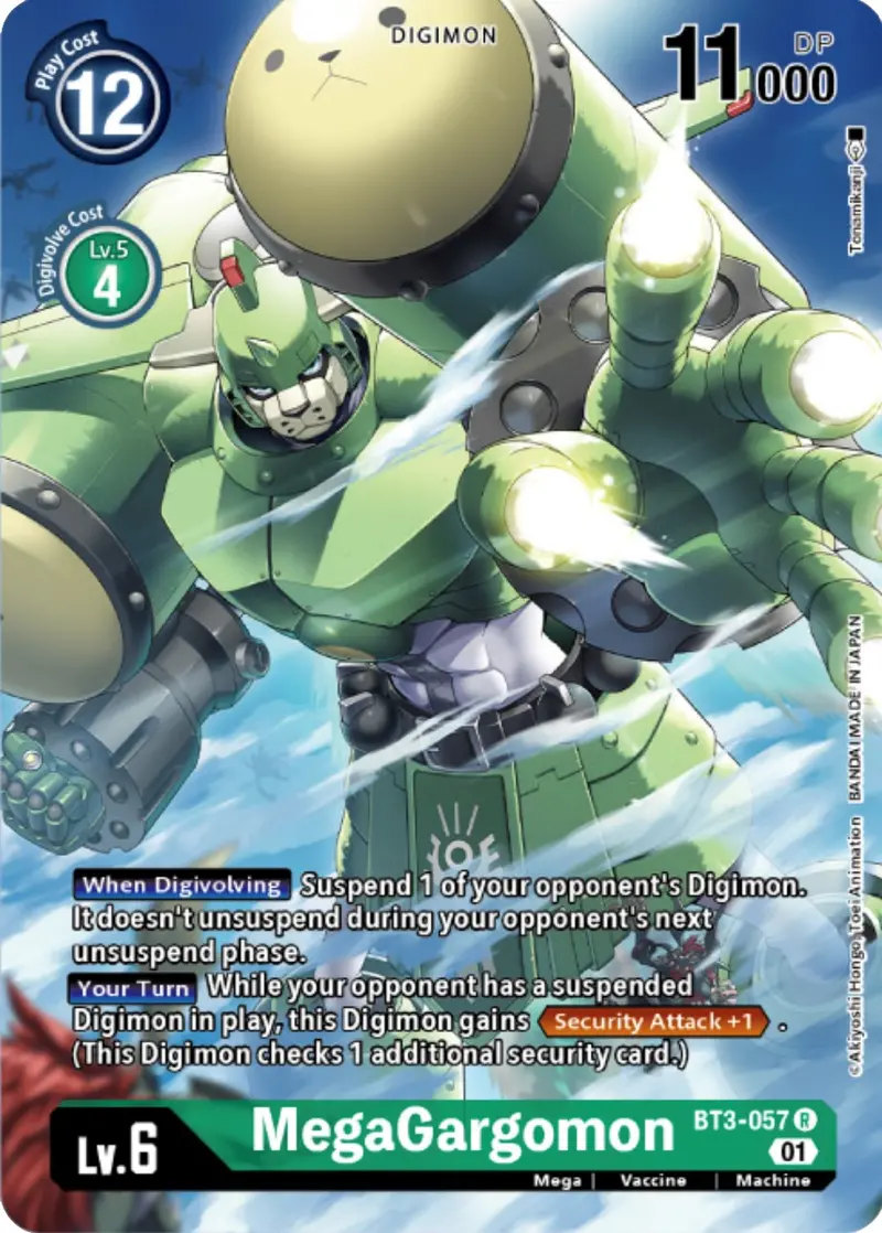 Megagargomon [Bt3-057] (Digimon Card Game Deck Box Set) [Release Special Booster Promos] 1