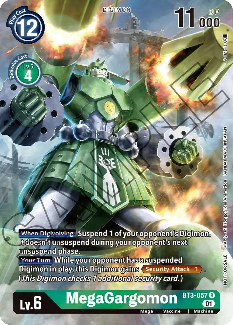 Megagargomon [Bt3-057] (Tamer's Card Set 1) [Release Special Booster Promos] 1