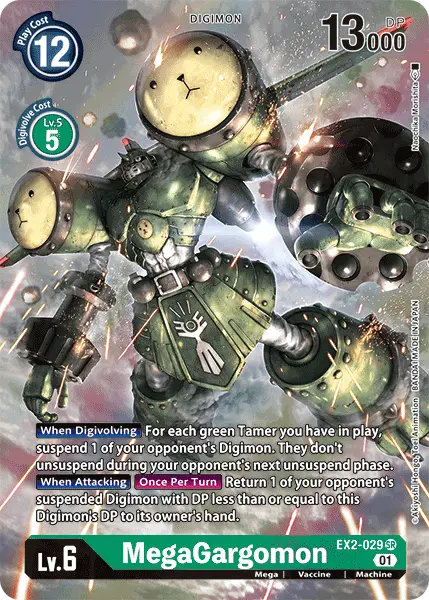 Megagargomon [Ex2-029] (Alternate Art) [Digital Hazard] 1