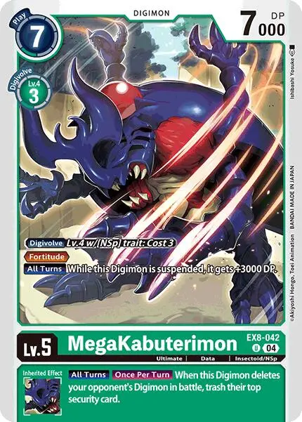 Megakabuterimon [Ex8-042] [Chain Of Liberation] 1