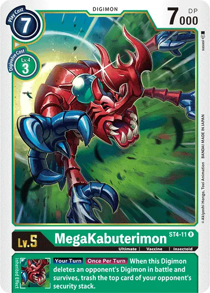 Megakabuterimon [St4-11] [Starter Deck: Giga Green] 1