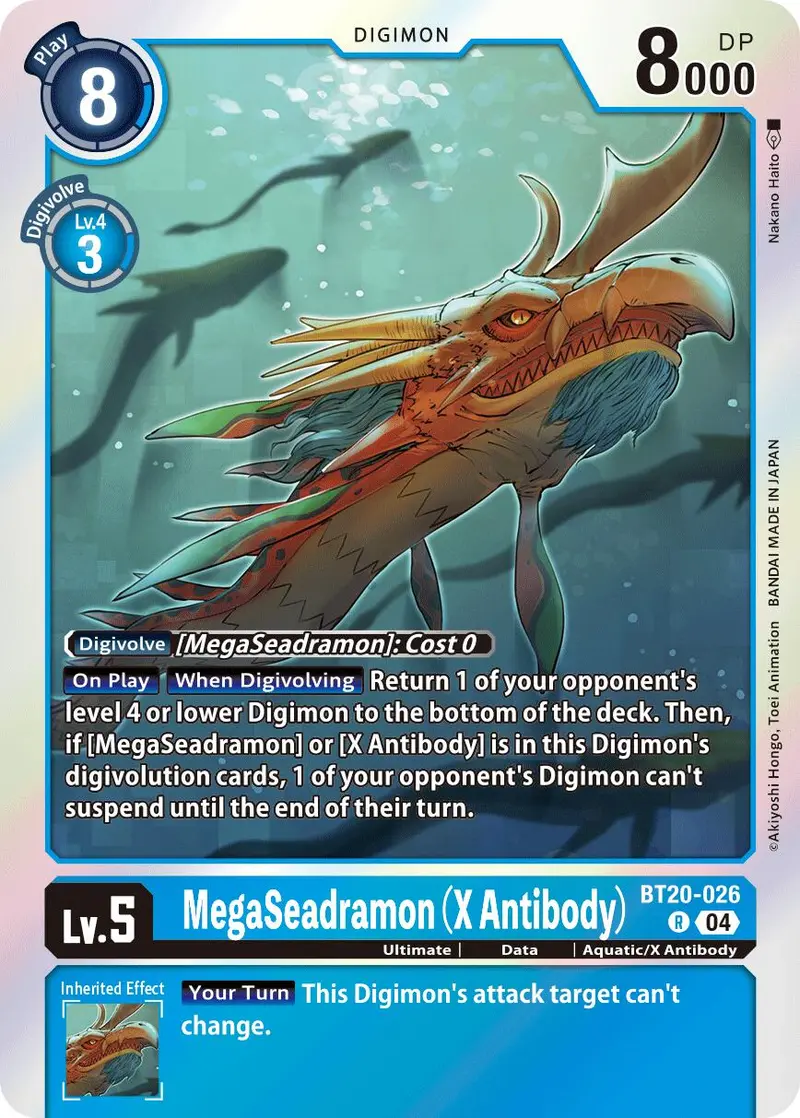 Megaseadramon [Bt20-026] (X Antibody) [Release Special Booster Ver.2.5] 1