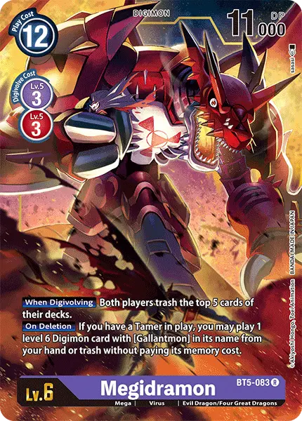 Megidramon [Bt5-083] [Battle Of Omni] 1