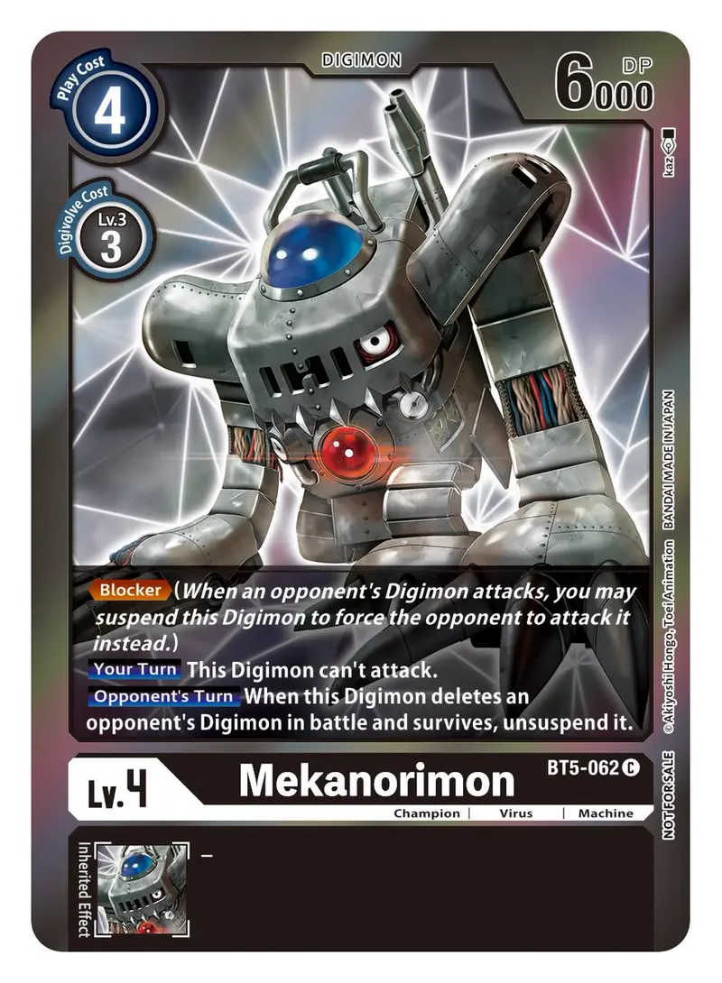 Mekanorimon [Bt5-062] (Event Pack 2) [Battle Of Omni] 1