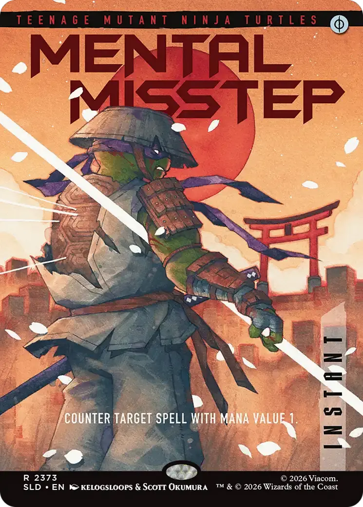 Mental Misstep (2373) [Secret Lair Drop Series] 1