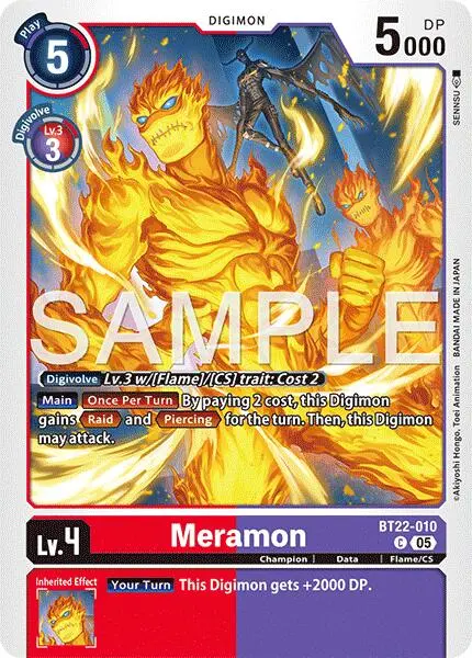Meramon [Bt22-010] [Cyber Eden] 1
