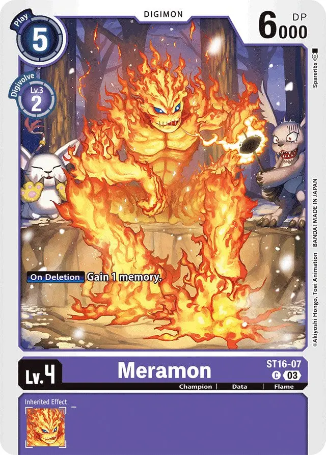 Meramon [St16-07] [Starter Deck: Wolf Of Friendship] 1