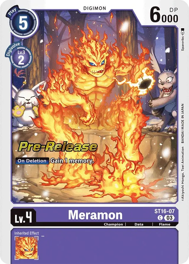 Meramon [St16-07] [Starter Deck: Wolf Of Friendship Pre-Release Cards] 1