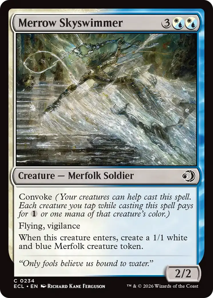 Merrow Skyswimmer [Lorwyn Eclipsed] 1