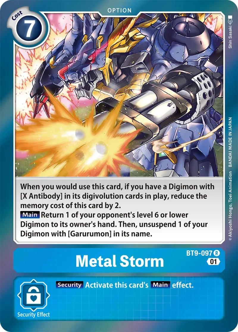 Metal Storm [Bt9-097] [X Record] 1