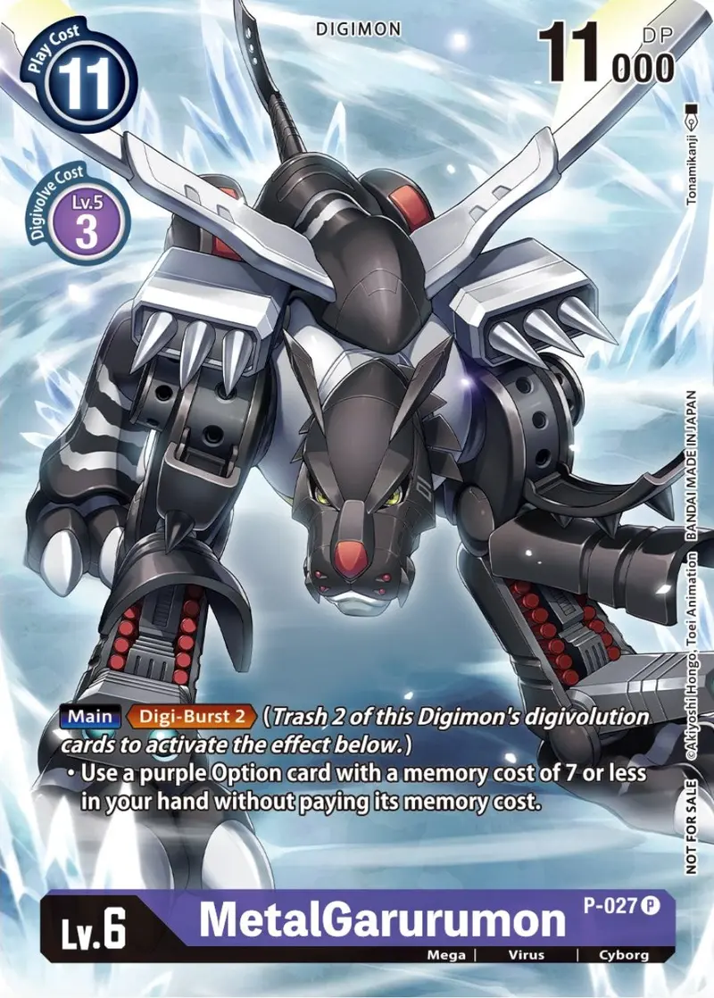 Metalgarurumon [P-027] (Winner Pack Across Time) [Promotional Cards] 1