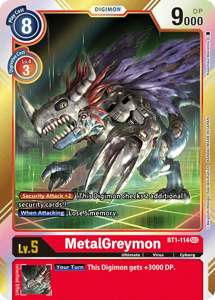 Metalgreymon [Bt1-114] [Release Special Booster Ver.1.0] 1