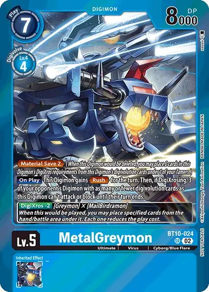 Metalgreymon [Bt10-024] (Special Event Pack 2025) [Xros Encounter Promos] 1