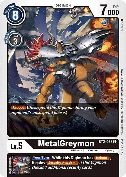 Metalgreymon [Bt2-063] (Official Tournament Pack Vol.3) [Release Special Booster Promos] 1