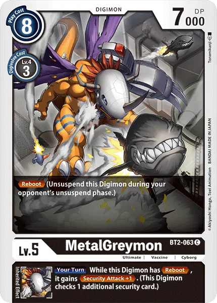 Metalgreymon [Bt2-063] [Release Special Booster Ver.1.0] 1