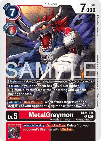 Metalgreymon [Bt24-015] [Time Stranger] 1