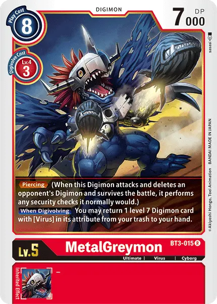 Metalgreymon [Bt3-015] [Release Special Booster Ver.1.5] 1