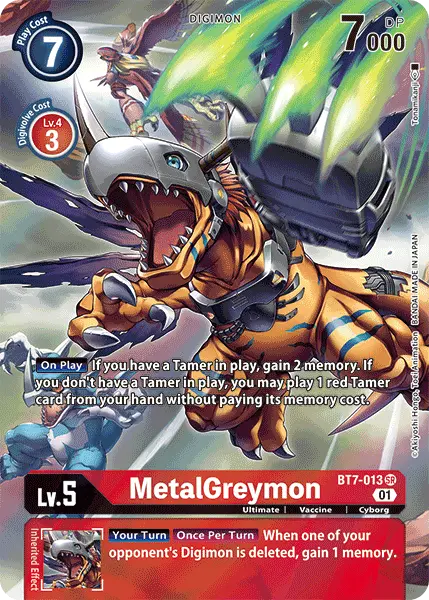 Metalgreymon [Bt7-013] (Alternate Art) [Next Adventure] 1