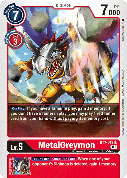 Metalgreymon [Bt7-013] [Next Adventure] 1