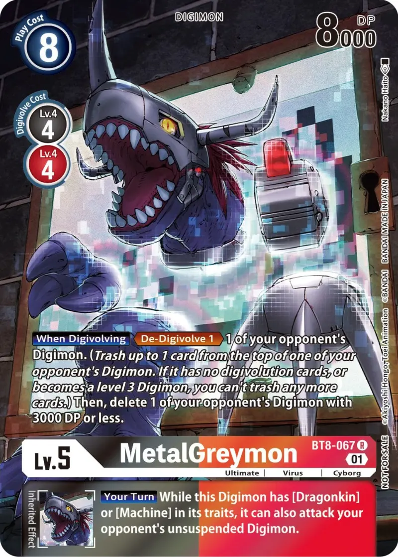 Metalgreymon [Bt8-067] (25Th Special Memorial Pack) [New Awakening Promos] 1